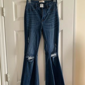 Boutique style flare jeans